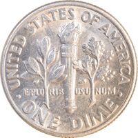 سکه 1 دایم 2007P روزولت - MS61 - آمریکا