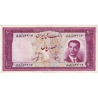 اسکناس 100 ریال کراواتی 1330 - تک - AU50 - محمد رضا شاه
