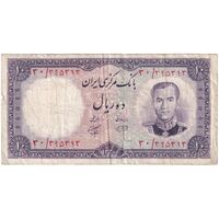 اسکناس 10 ریال 1340 - تک - VF25 - محمد رضا شاه