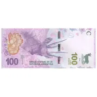اسکناس 100 پزو بدون تاریخ (2018-2019) جمهوری فدرال - تک - UNC61 - آرژانتین
