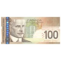 اسکناس 100 دلار 2004 الیزابت دوم - تک - AU50 - کانادا