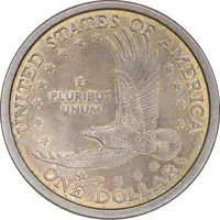 سکه یک دلار 2000P ساکاگاوا (دختر سرخپوست) - MS61 - آمریکا