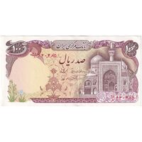 اسکناس 100 ریال (نمازی - نوربخش) - تک - AU53 - جمهوری اسلامی