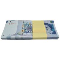 بسته اسکناس 20000 ریال (کرباسیان - همتی) نخ نوع 1  - UNC - جمهوری اسلامی