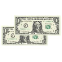 اسکناس 1 دلار 2013 جمهوری فدرال - F (آتلانتا) - جفت - UNC63 - آمریکا