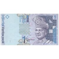 اسکناس 1 رینگیت بدون تاریخ (2000) پادشاهی مشروطه فدرال - DZAA - تک - AU58 - مالزی
