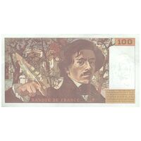اسکناس 100 فرانک 1994 جمهوری پنجم - تک - UNC61 - فرانسه