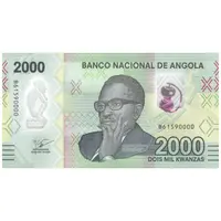 اسکناس 2000 کوانزا 2023 جمهوری - تک - UNC63 - آنگولا