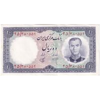 اسکناس 10 ریال 1340 - تک - UNC62 - محمد رضا شاه