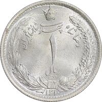 سکه 1 ریال 1310 - MS66 - رضا شاه