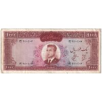 اسکناس 1000 ریال 1341 - تک - EF40 - محمد رضا شاه