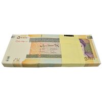بسته اسکناس 50000 ریال (طیب نیا - سیف) نوار 50000 - شماره دوقلو - UNC - جمهوری اسلامی