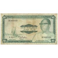 اسکناس 10 دالاسی بدون تاریخ (1972-1986) جمهوری - AAAF, TGGS - تک - VF25 - گامبیا