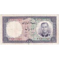 اسکناس 10 ریال 1340 - تک - VF35 - محمد رضا شاه