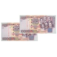 اسکناس 10000 سدی 2006 جمهوری - جفت - UNC63 - غنا