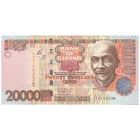 اسکناس 20000 سدی 2006 جمهوری - تک - UNC63 - غنا