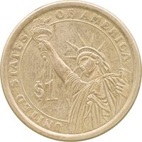 سکه یک دلار 2008D جمهوری فدرال - ریاست جمهوری اندرو جکسون - AU50 - آمریکا