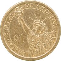 سکه یک دلار 2008P جمهوری فدرال - ریاست جمهوری اندرو جکسون - AU55 - آمریکا