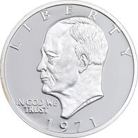 مدال یادبود 2 دلار 2004 آیزنهاور - PF69 - آمریکا