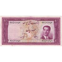 اسکناس 100 ریال کراواتی 1330 - تک - AU50 - محمد رضا شاه