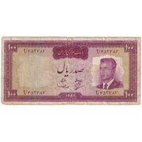 اسکناس 100 ریال 1342 - تک - VF20 - محمد رضا شاه