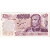 اسکناس 100 ریال 1350 - تک - EF45 - محمد رضا شاه