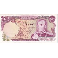اسکناس 100 ریال (انصاری - مهران) - تک - AU55 - محمد رضا شاه