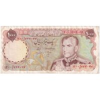 اسکناس 1000 ریال (انصاری - مهران) - تک - EF40 - محمد رضا شاه