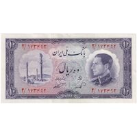اسکناس 10 ریال 1333 - تک - UNC63 - محمد رضا شاه