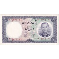 اسکناس 10 ریال 1340 - تک - AU58 - محمد رضا شاه
