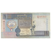 اسکناس 1 دینار 1968جابر احمد جابر الصباح - تک - EF40 - کویت