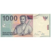اسکناس 1000 روپیه 2000 جمهوری - تک - AU50 - اندونزی