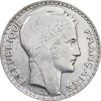 سکه 10 فرانک 1931 جمهوری سوم - AU - cleaned - فرانسه