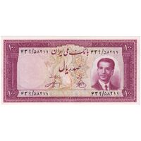 اسکناس 100 ریال کراواتی 1330 - تک - UNC62 - محمد رضا شاه
