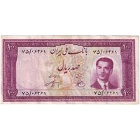 اسکناس 100 ریال کراواتی 1330 - تک - EF40 - محمد رضا شاه