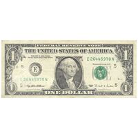 اسکناس 1 دلار 1995 جمهوری فدرال - E (ریچموند) - تک - VF35 - آمریکا