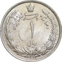 سکه 1 ریال 1313 - MS64 - رضا شاه