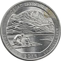 سکه کوارتر دلار 2006P ایالتی - کلرادو - MS61 - آمریکا