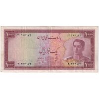 اسکناس 1000 ریال سری سوم - تک - VF35 - محمد رضا شاه