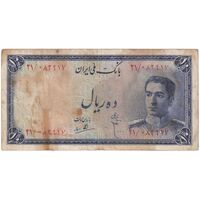 اسکناس 10 ریال سری سوم - تک - VF30 - محمد رضا شاه