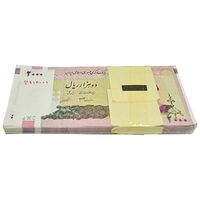 بسته اسکناس 2000 ریال (جعفری - شیبانی) - UNC - جمهوری اسلامی