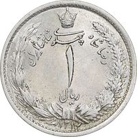 سکه 1 ریال 1312 - MS63 - رضا شاه