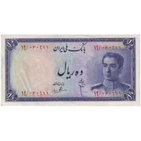 اسکناس 10 ریال سری سوم - تک - UNC60 - محمد رضا شاه
