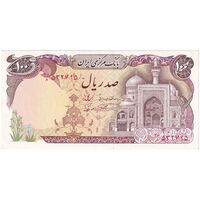 اسکناس 100 ریال (نمازی - نوربخش) - تک - AU55 - جمهوری اسلامی