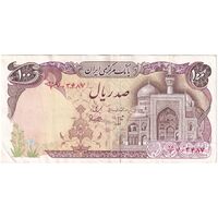 اسکناس 100 ریال (بنی صدر - نوبری) - تک - EF45 - جمهوری اسلامی