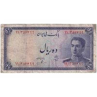 اسکناس 10 ریال سری سوم - تک - VF35 - محمد رضا شاه