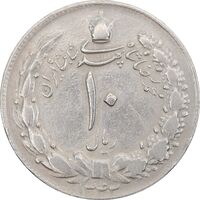 سکه 10 ریال 1343 - ضخیم - EF40 - محمد رضا شاه