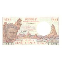 اسکناس 500 فرانک بدون تاریخ (1988) جمهوری - AMLA - تک - UNC63 - جیبوتی