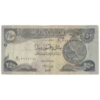 اسکناس 250 دینار 2018 جمهوری - با علامت لمسی - تک - VF30 - عراق