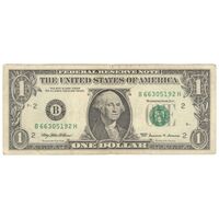 اسکناس 1 دلار 1999 جمهوری فدرال - B (نیویورک) - تک - EF40 - آمریکا